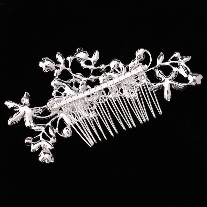 Lược cài tóc đính ngọc trai sang trọng cho cô dâu