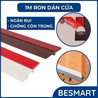Ron Chắn Chặn Cửa Dài 1 Mét, Dán Chân Cửa, Miếng Chặn Cửa Chống Gió Lùa Cách Âm Giữ Nhiệt Điều Hòa