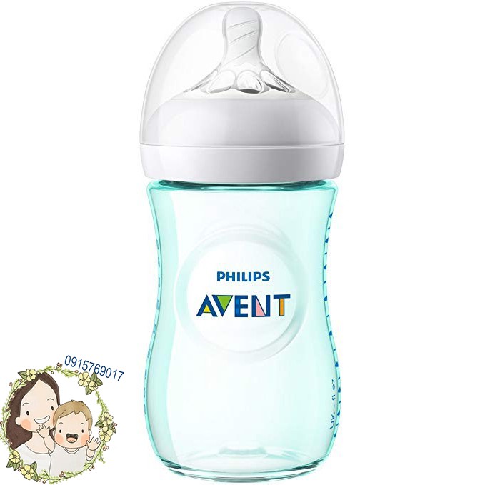 HÀNG NỘI ĐỊA MỸ-Bình sữa Philips Avent Natural 260ml-CAM KẾT CHÍNH HÃNG