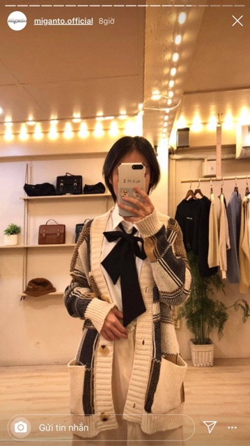 Áo khoác len của @miganto.official