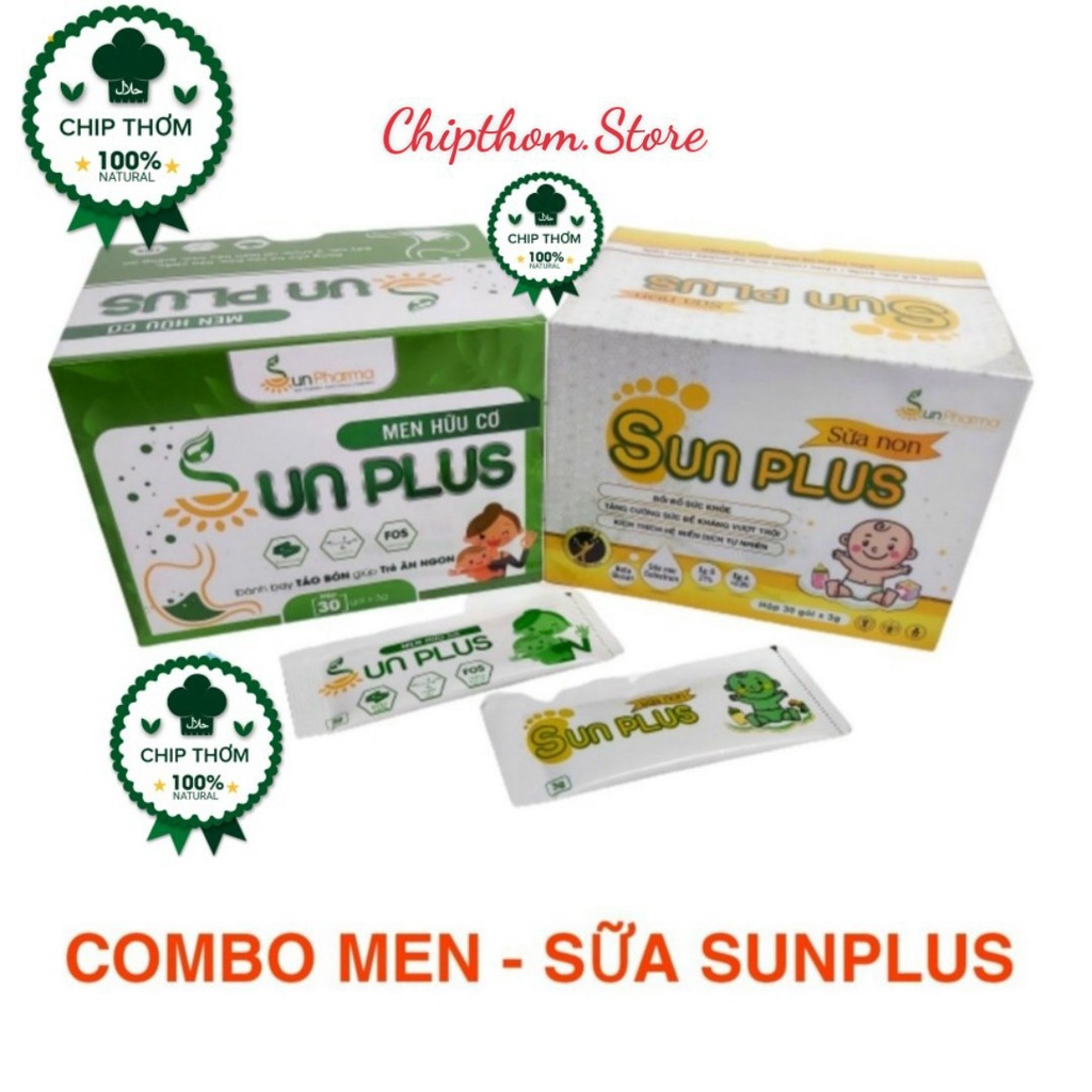 Sữa Non Sunplus và Men Hữu Cơ