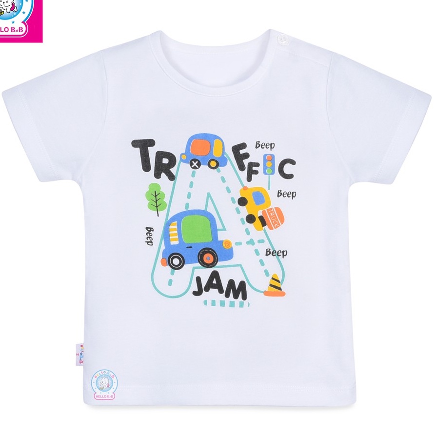 SALE Áo ngắn tay cotton Hello B&B