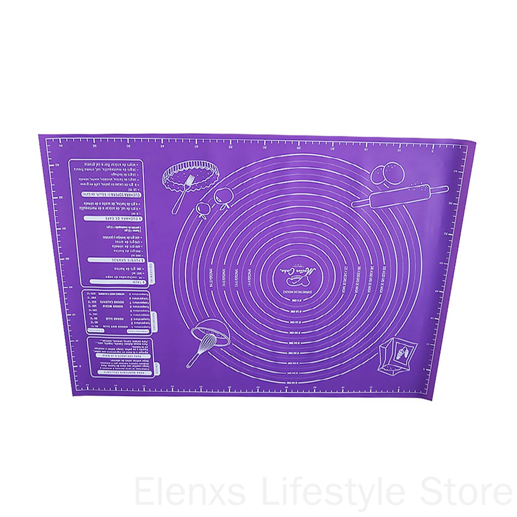 Thảm silicon nhào bột bằng silicon chống dính tiện lợi