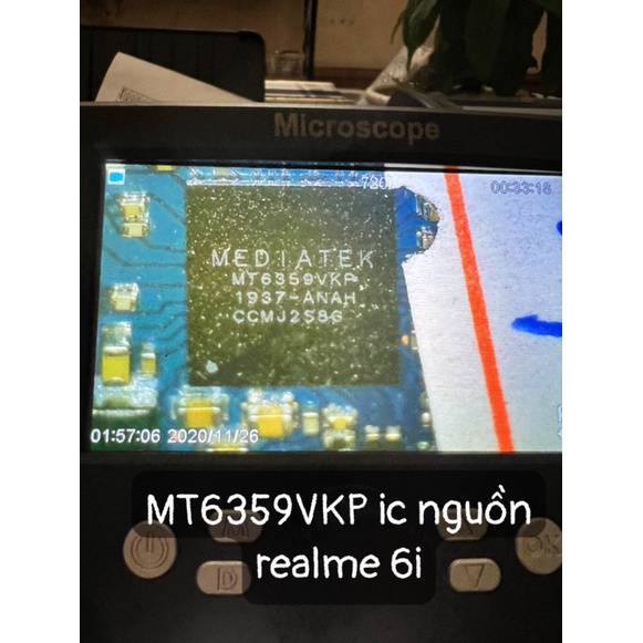 MT6359VKP ic nguồn realme 6i/note 8 pro