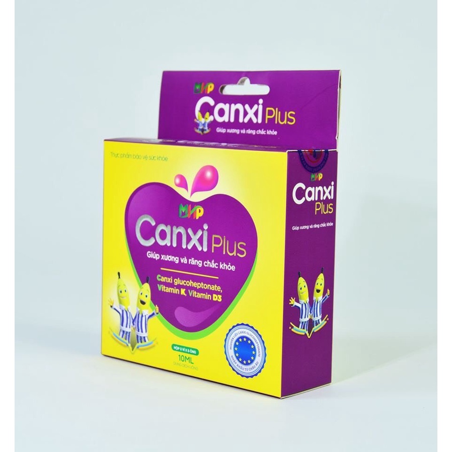 [CHÍNH HÃNG] CanxiI Hữu Cơ Glucoheptonate Canxi Plus - Tốt Nhất cho mẹ và bé 15 Ống/ Hộp | Thế Giới Skin Care