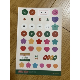 Set sticker trong bộ SSGT21 BTS