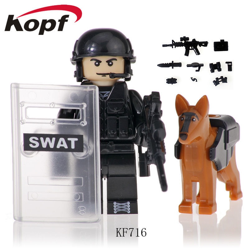 Bộ đồ chơi lego cảnh sát SWAT