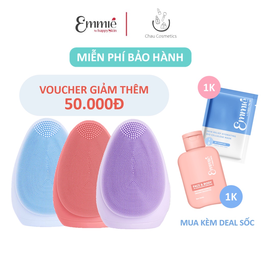 Máy rửa mặt Emmié by Happy Skin Emmie Premium Cleansing Brush