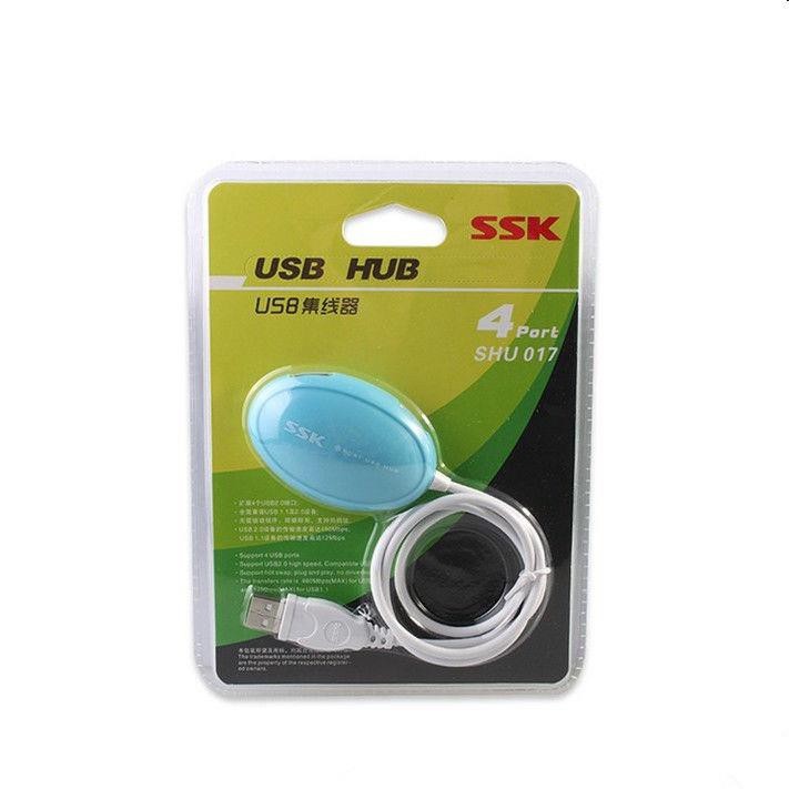 Hub Usb 4 Cổng SSK SHU017 Bộ Mở Rộng Thêm 4 Cổng USB