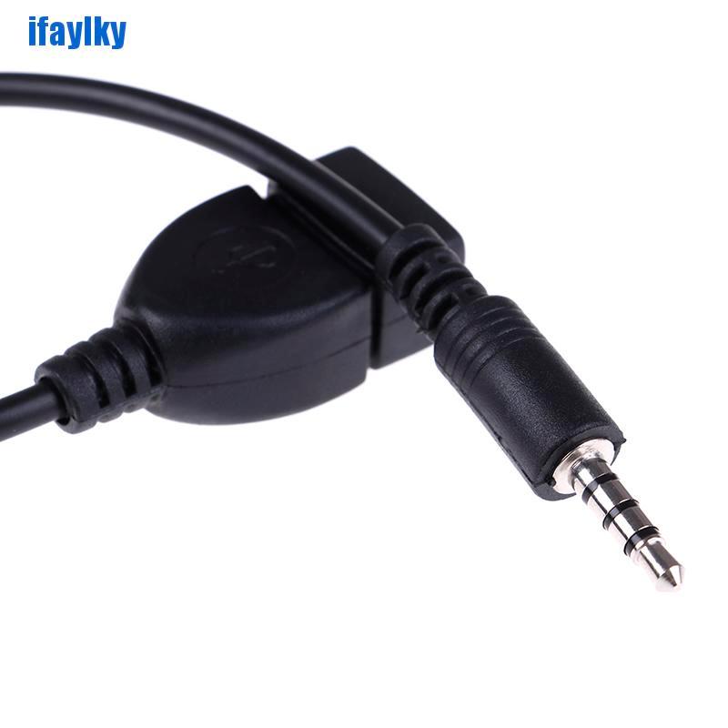 1 Cáp Chuyển Đổi Từ Jack 3.5mm Sang Cổng Usb 2.0 Type A Cái