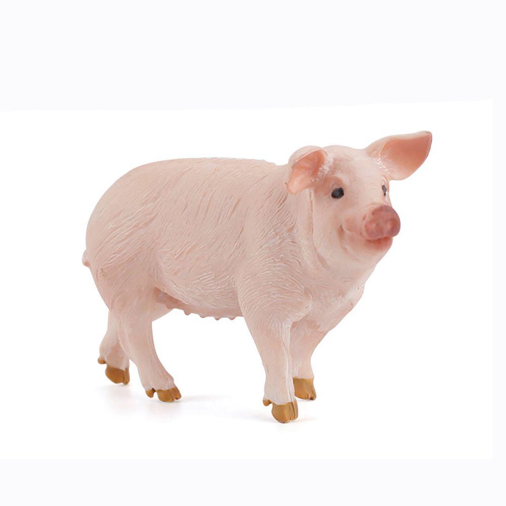 1 Bộ Mô Hình Đồ Chơi Chú Heo Nông Trại Đánh Lửa Dành Cho Trẻ