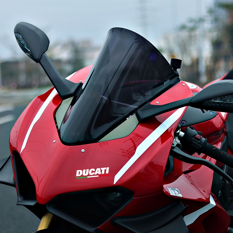 Miếng dán bình xăng hình logo 3D cho Ducati 1200 959A 848 EVO ABS 796 821 895
