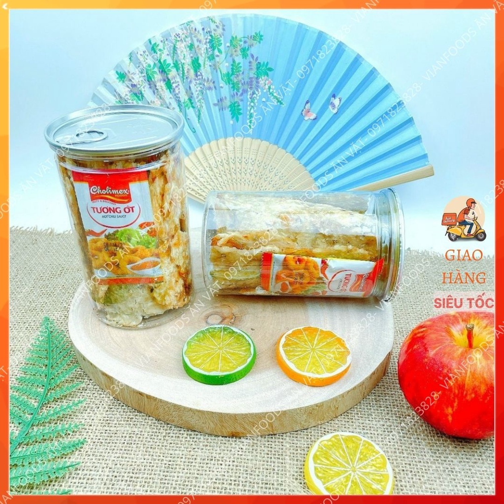 Khô Cá Thiều Tiêu Sọ Dạng Miếng - Lon 300GR