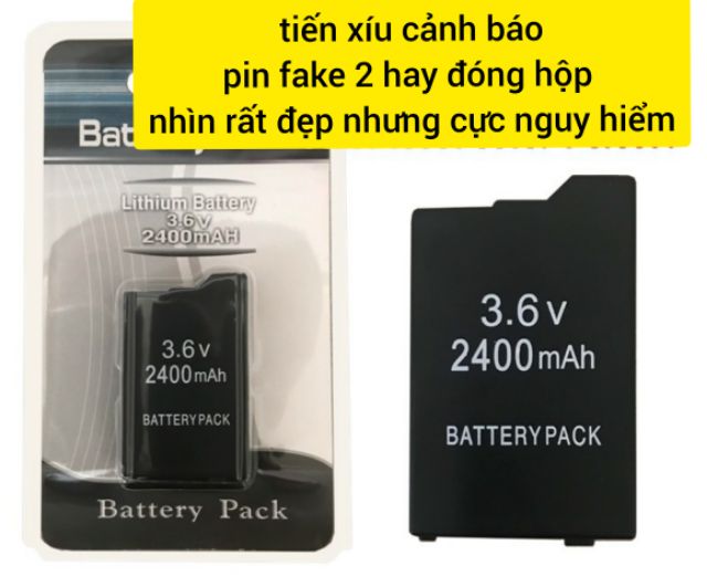Pin cao cấp A+ sony psp1000/psp 2000/psp3000 Pin PSP bảo hành trách nhiệm 7 ngày battery psp machine