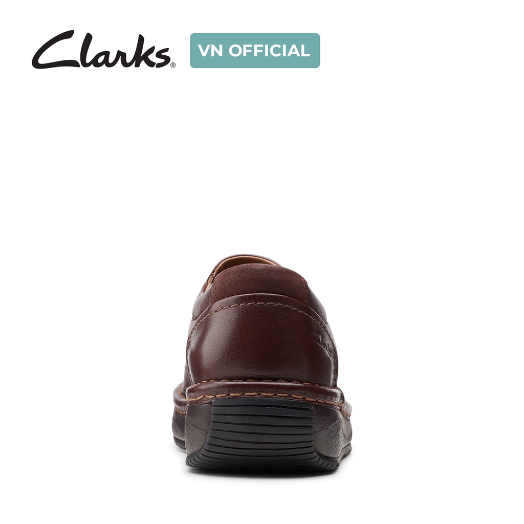 Giày sục nam CLARKS Un Soul Step màu Mahogany