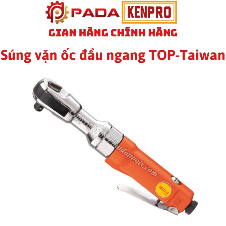 Tay vặn bulong khí nén đầu ngang TOP-Máy siết mở bulong đầu ngang-Bảo hành 6 tháng