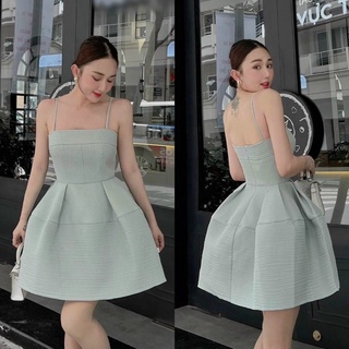 ĐẦM XỐP HAI DÂY (KÈM VIDEO HÌNH THẬT)