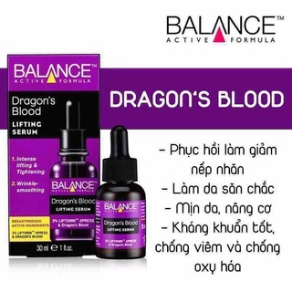 Serum tinh chất phục hồi da balance tím