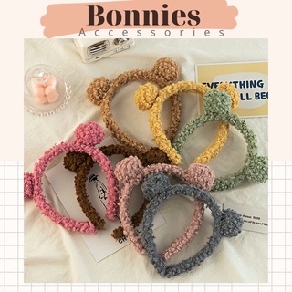 Cài Tóc Bờm Tóc Tai Gấu Dạng Bông Xù Dễ Thương (Bờm tóc Cute Bonnies Accessories)