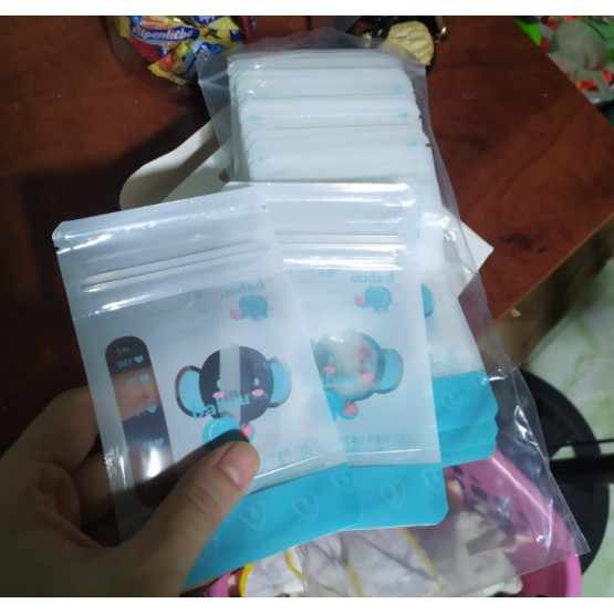 Hộp 30 túi trữ sữa Baby Babuu Nhật Bản 100ml