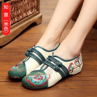 giày thêu cài khuy (nhiều màu đủ size)