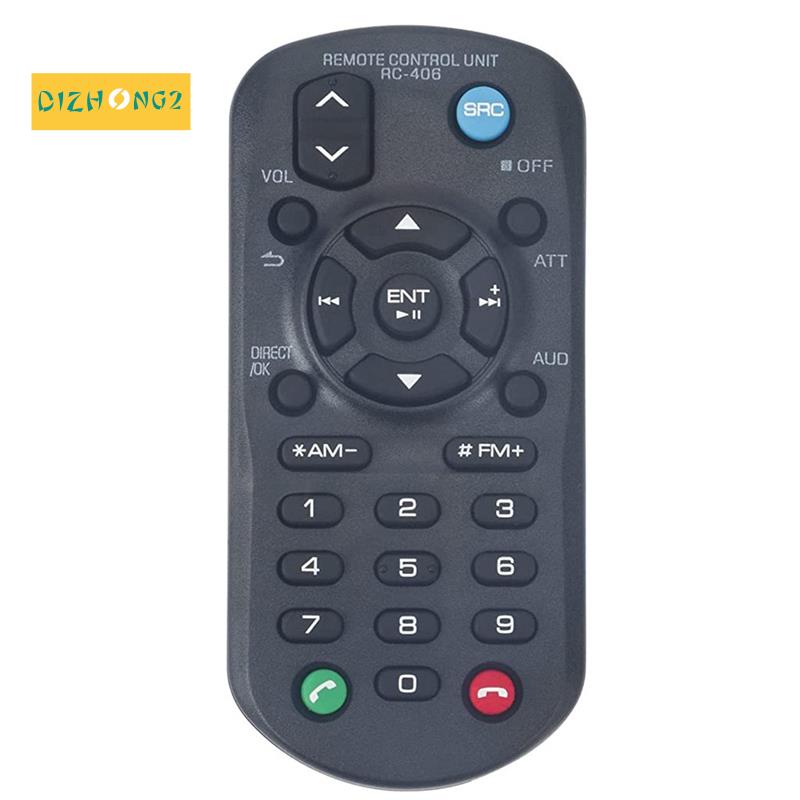 RC-406 Điều khiển từ xa thay thế cho đầu thu CD Kenwood DPX503BT KMM-BT328 DPX524BT KMM-BT228U DPX50