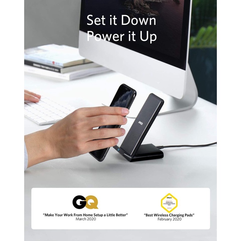 Đế sạc không dây Anker Powerwave Stand A2524 [Hàng Mỹ]