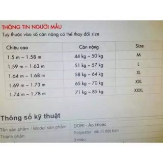 Áo khoác DORE 2 mặt- cao cấp- 2 lớp- 07