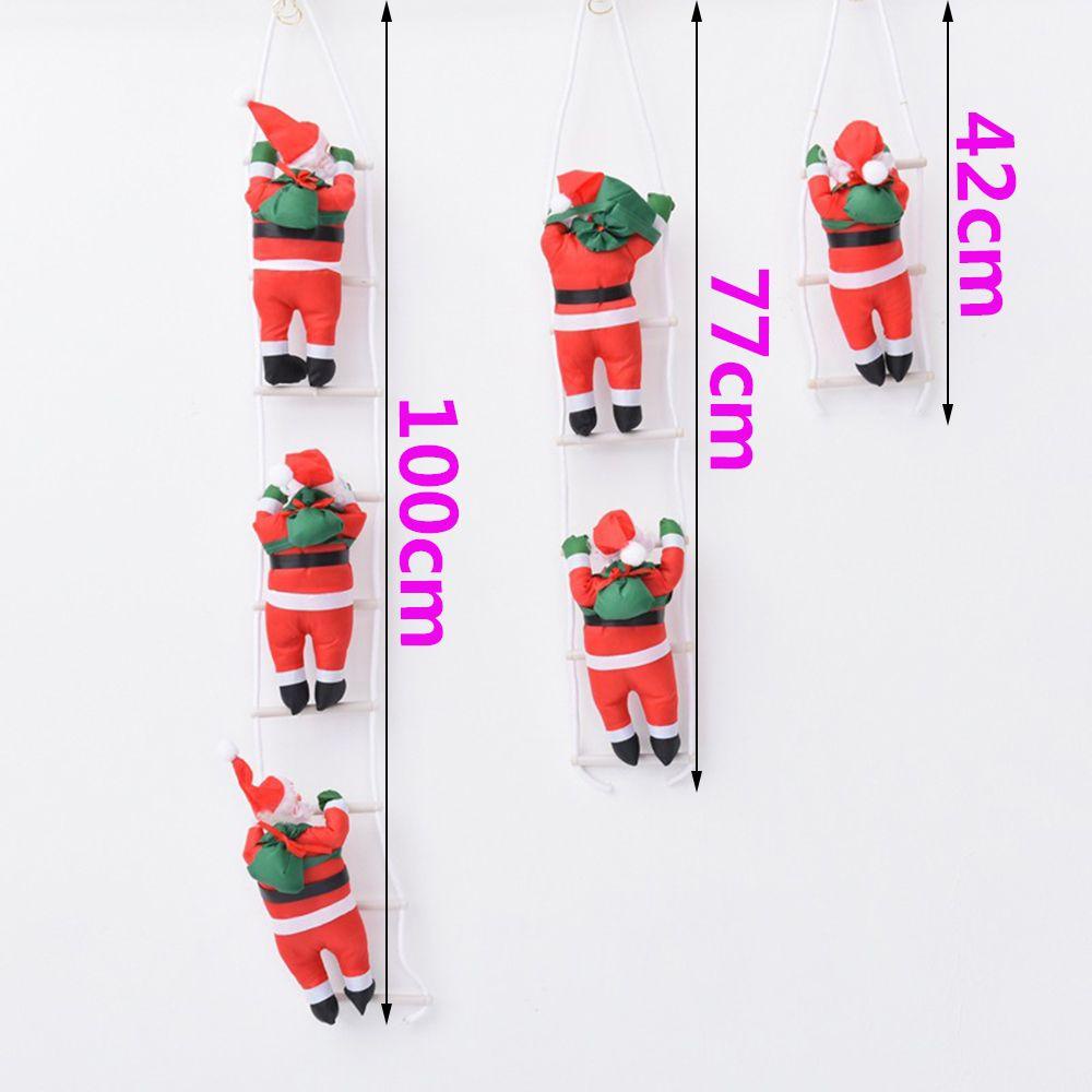Ông Già Noel Nhồi Bông Treo Trang Trí Phong Cách Đường Phố Mới