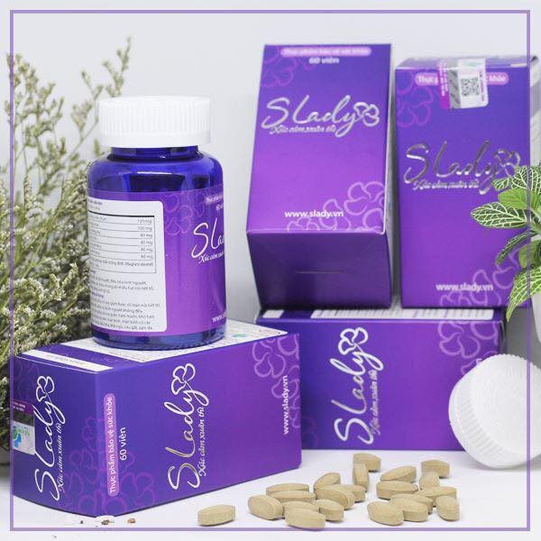 SLADY Viên Uống Nội Tiết Tố Nữ - Hết Khô Hạn Và Tăng Cường Sinh Lý Nữ