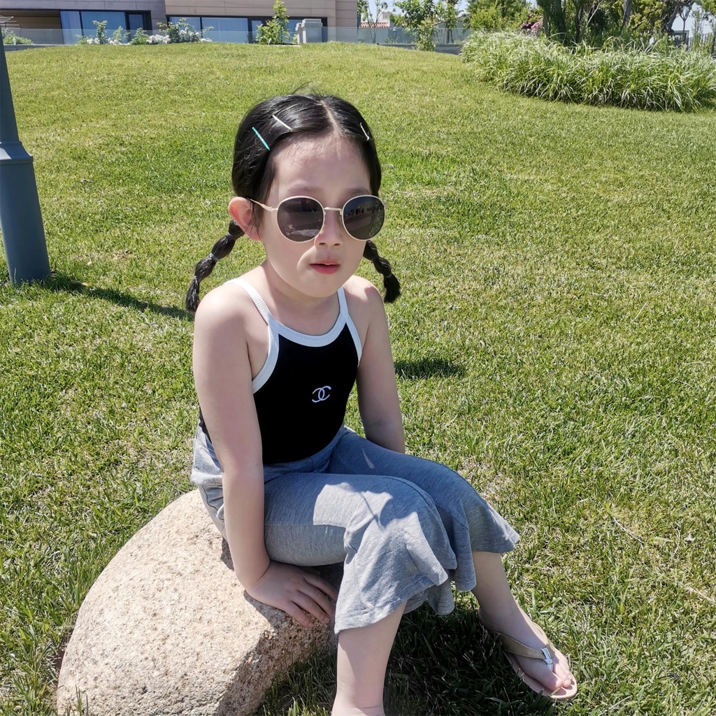 Áo Tank Top Sát Nách Thời Trang Mùa Hè Cho Bé Gái 1-6 Tuổi