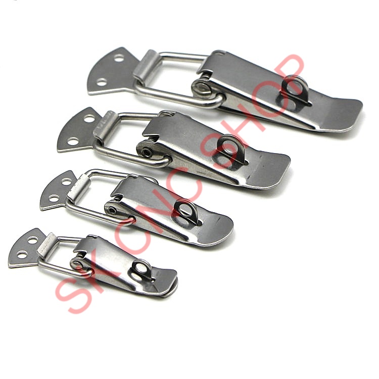 Khóa gài Inox loại trơn Size M 74MM  SK CNC SHOP
