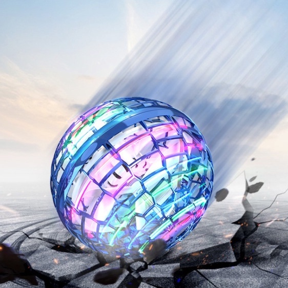 Quả Cầu Ma Thuật Đồ Chơi VikiToys UFO Có Khả Năng Tự Động Quay Lại Như Bummerang Boomerang Bomerang Đèn Màu Nhấp Nháy