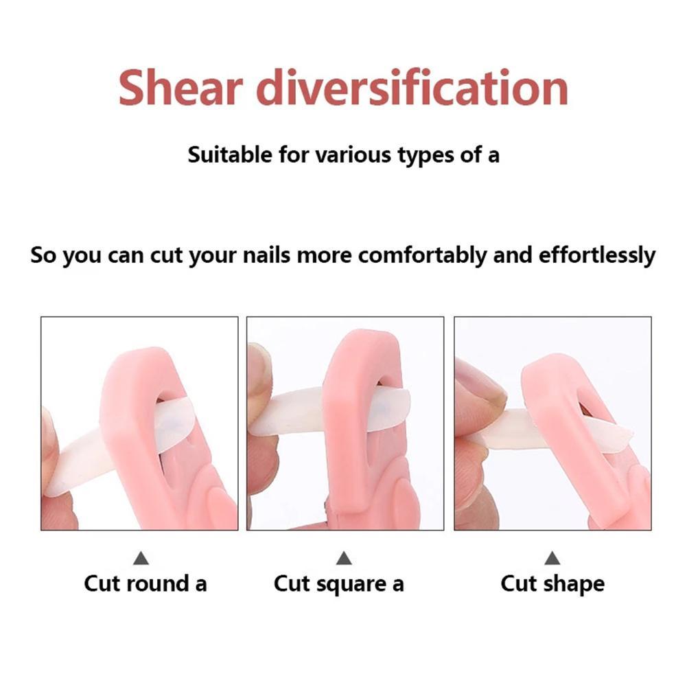Kéo Cắt Móng Tay Giả Hình Chữ U Q4T9