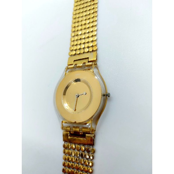 Đồng hồ nữ lộ máy, siêu mỏng SWATCH SWISS thuy sỹ