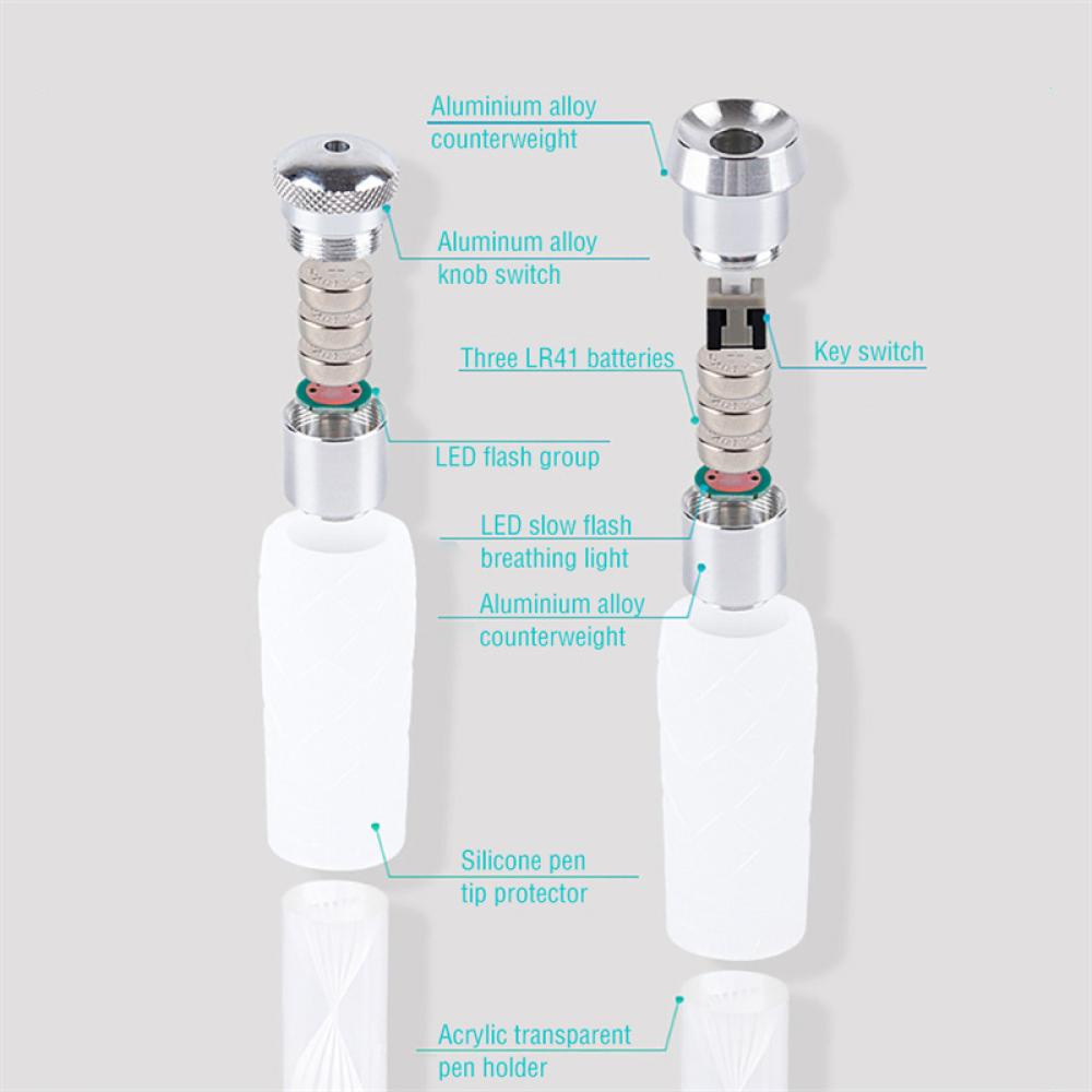 1 Cây Bút Xoay Có Đèn Led Phát Sáng Dành Cho Học Sinh A8C4