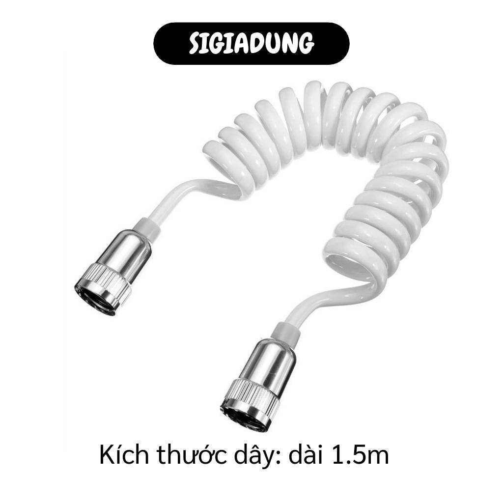 [SGD] Dây Lò Xo Xịt Vệ Sinh - Dây Vòi Xịt Chiều Dài 150cm Nối Vòi Sen Linh Hoạt 8677