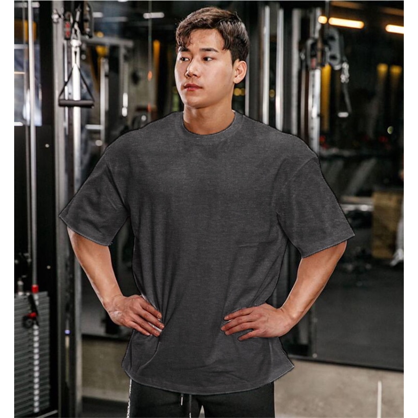 Áo Thun Nam Tay Ngắn Cổ Tròn Có In Hình Thời Trang Phong Cách