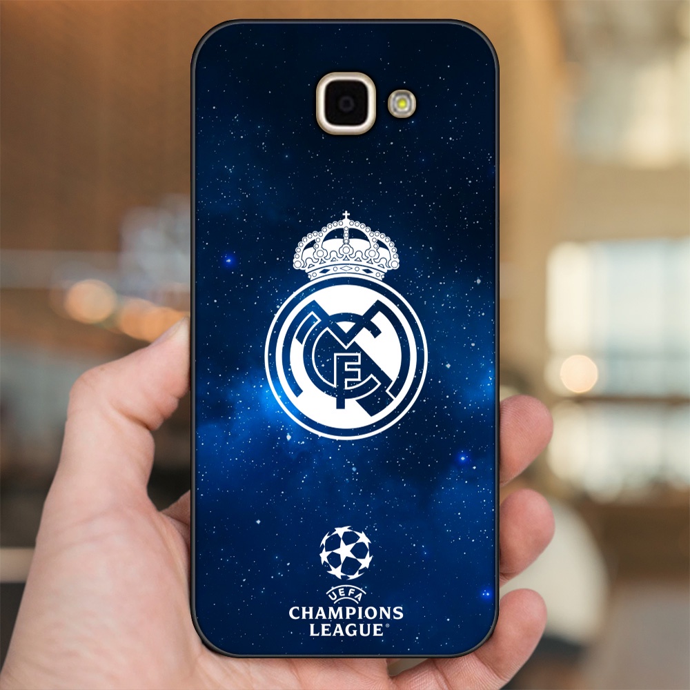 Ốp lưng Samsung A9 Pro viền đen in hình Real Madrid