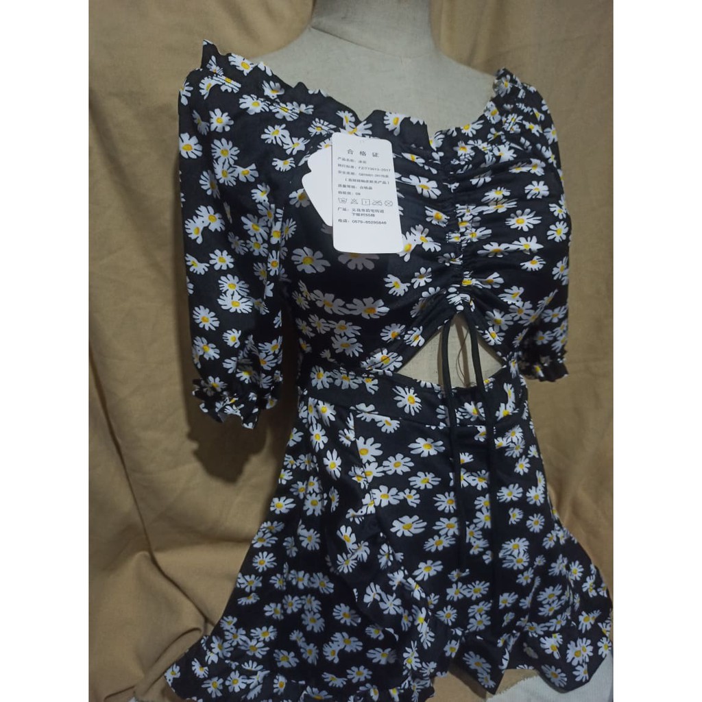 Bikini đồ bơi nữ liền mảnh hoa cúc - đồ bơi nữ - ảnh thật | BigBuy360 - bigbuy360.vn