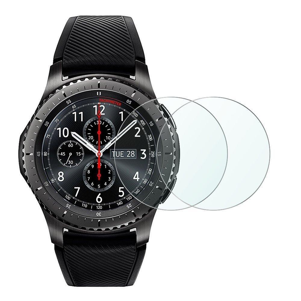 2 Kính Cường Lực Bảo Vệ Màn Hình Cho Đồng Hồ Samsung Galaxy Watch 46mm / Gear S3 Frontier Classic