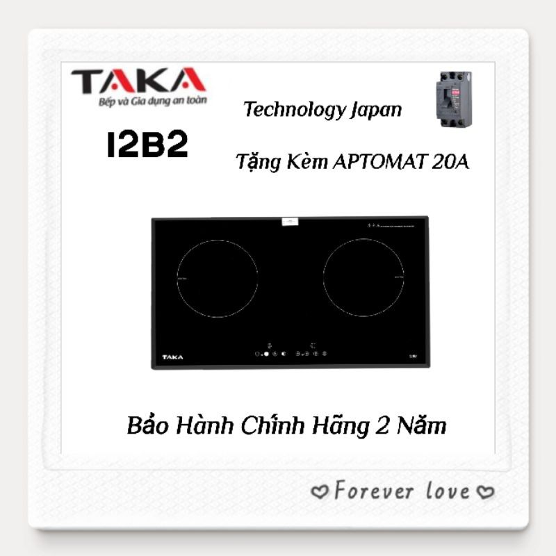 Bếp Từ Đôi Cao Cấp Quality Japan TAKA I2B2