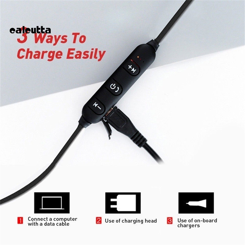 【Ready stock】Magnetic Wireless Bluetooth 4.2 In-Ear Stereo Earphone Sports Headphone with Mic