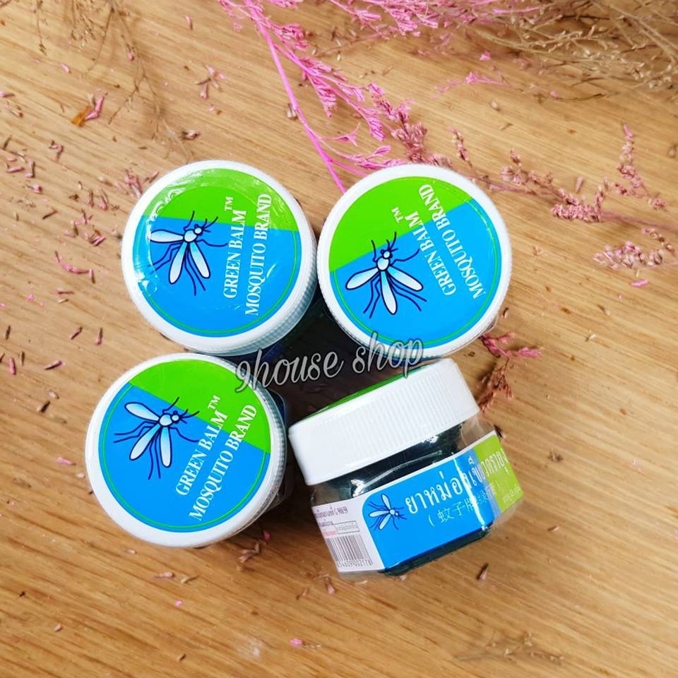 Dầu Cù Là Trị Côn Trùng Cắn Mosquito Brand Thai Green Balm