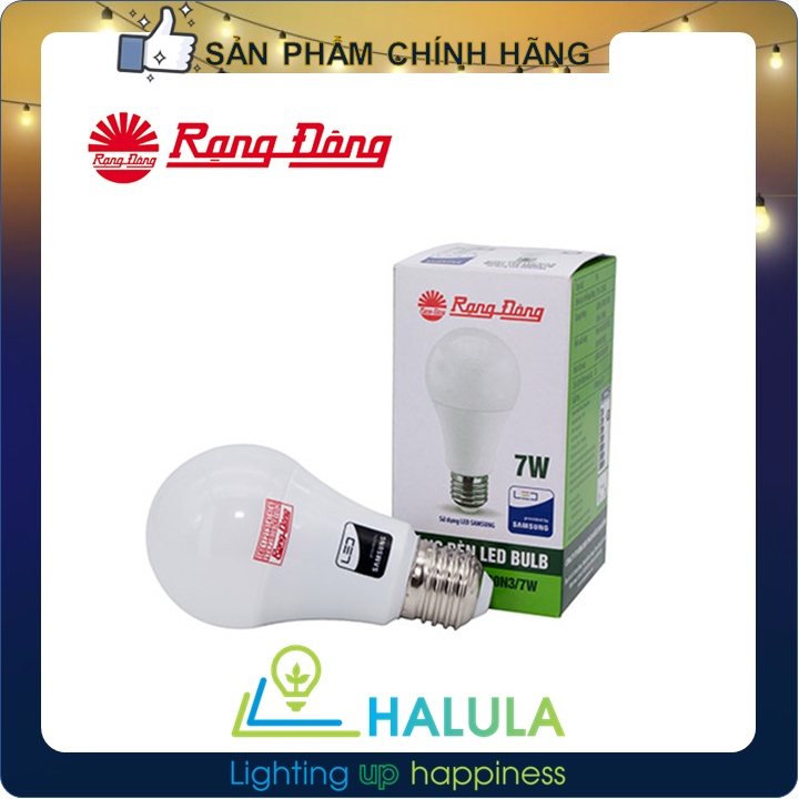 Bóng đèn Led Bulb tròn Rạng Đông 7W