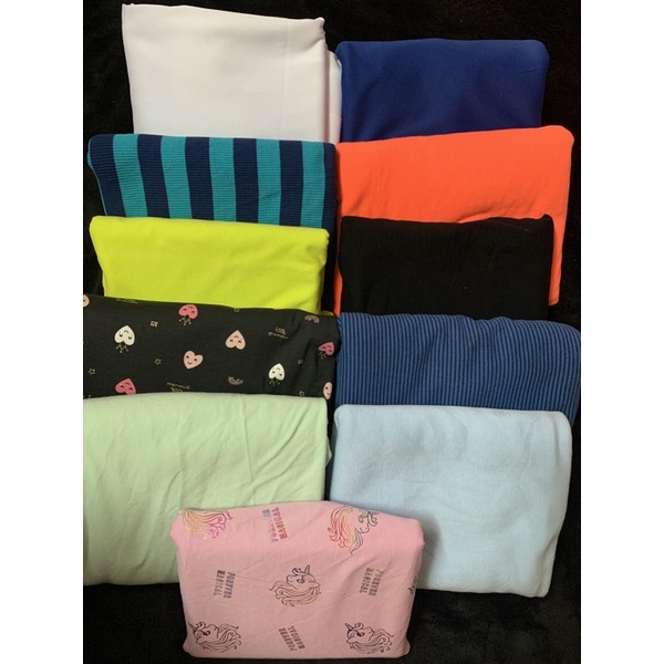 Vải cotton thun xuất dư bán theo kg có được chọn mẫu (đây là giá 1kg - NOON FASHION)