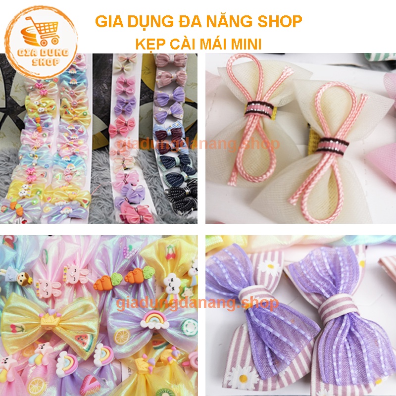 Kẹp tóc mái xinh xắn siêu dễ thương cho bé gái