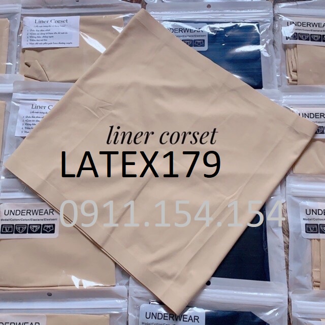 Áo lót Liner Corset LOẠI 1   FREE SIZE- ÁO LINER MẶC TRONG LATEX