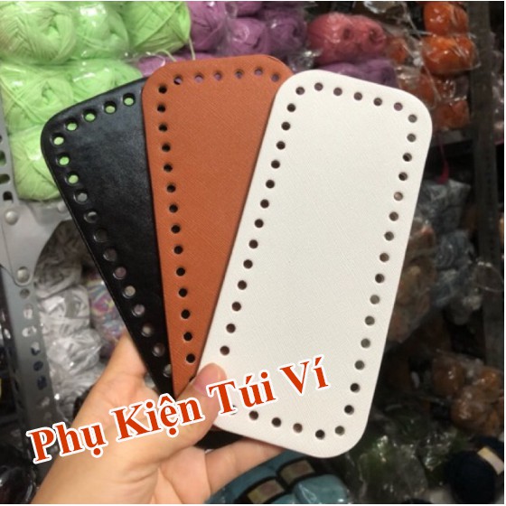 Đế da PU 8x18cm (60k/cái)