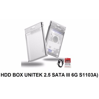 Box đựng ổ cứng Sata III 2,5" USB 3.0 Unitek S1103A- Box Unitek 2.5 sata III 6G